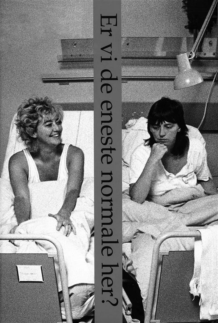 På forsiden er Mette Fugl og Karen Thisted indlagt på hospitalet, på gynækologisk afdeling, ved et tilfælde på samme tid og samme stue. - Foto: Bo Jarner 