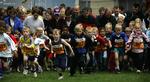 Børnene på Strøbyskolen i Køge blev alle sendt ud at motionere som start på dagen - 25 minutter med høj puls - inden de gik til undervisningen. (Arkivfoto) 