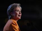 Hillary Clinton er overbevist om storsejr til Barack Obama. 