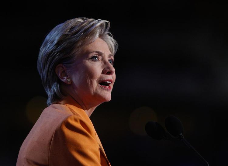 Hillary Clinton er overbevist om storsejr til Barack Obama. 