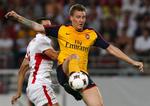 Nicklas Bendtner vil have tre point - sikkert også gerne på lørdag mod Manchester United. 