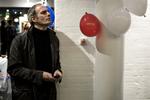Michael Bolton holder valgfest på Rådhuspladsen i København. 