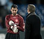 Karim Zaza ser lidt utilfreds ud efter 3-0-nederlaget i Superligaen til Randers, men kampene i Champions League har givet fantastiske oplevelser. 