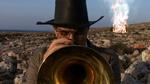 Skuespilleren Lars Bom spillede Dan Turèll i musicalen 'Onkel Danny', og han har også en gennemgående rolle i Anders Østergaards film om digteren. Foto: SandrewMetronome