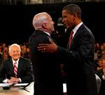 Både Obama og McCain fik hacket deres computersystemer under valgkampen, skriver Newsweek. Arkivfoto. 