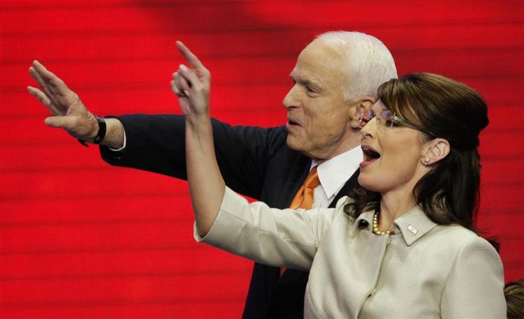 Valget af Palin som vicepræsident var langt fra McCains førstevalg. Det var Joe Lieberman til gengæld, men hans rådgivere sagde nej. Arkivfoto. 