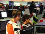 Thomas Glinski var dybt koncentreret under sine seks kampe ved World Cyber Games, men formåede kun at vinde to af dem. Foto: Hans Christian Kromann 