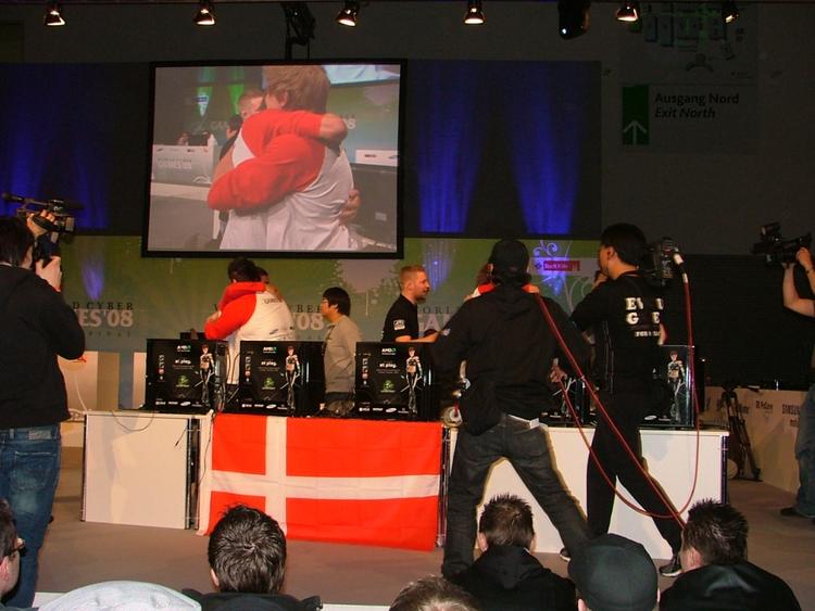 Det danske hold er nu i finalen i counter-Strike. Foto: Hans Christian Kromann 