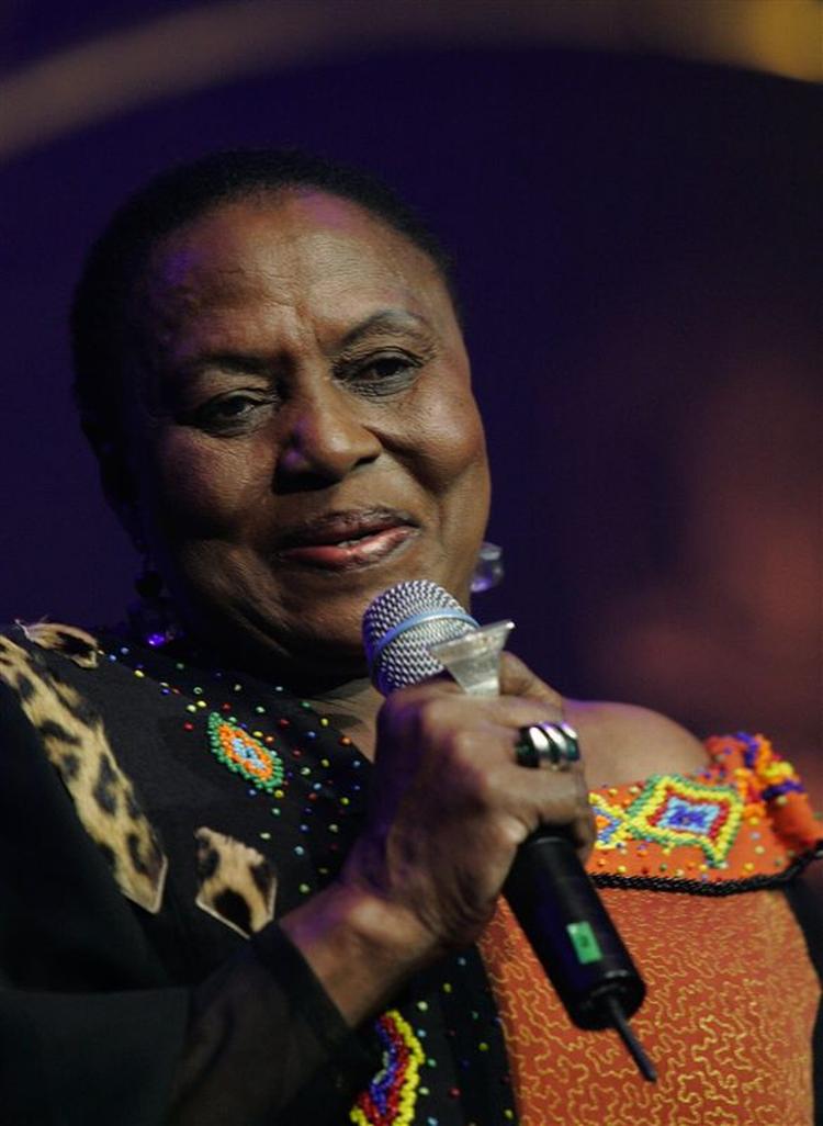 Miriam Makeba blev 76 år. 