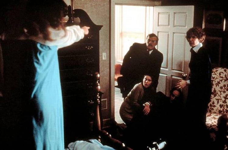 Stillfoto fra The Exorcist. 