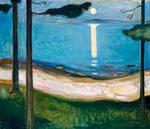 Værker af Edvard Munch er blandt den kunst, forsøgspersonerne har følt sig lindret af. 