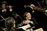 Arkivfoto af dirigent Lars Ulrik Mortensen og 'Concerto Copenhagen'. 