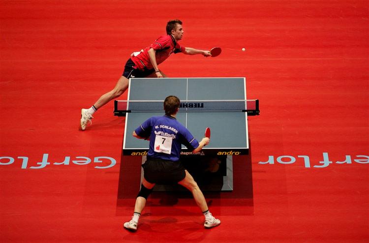 Michael Maze har tidligere mødt Werner Schlager ved Europa Top 12 i K.B.-Hallen. Arkivfoto. 