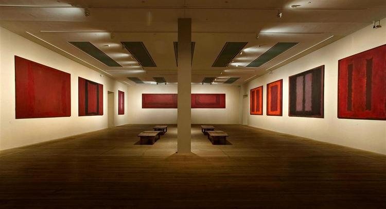 Foto fra en Rothko-udstilling i forrige måned på Tate Modern i London. 