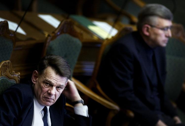 Jesper Langballe (tv) og Søren Krarup - fætre og folketingsmedlemmer for Dansk Folkeparti. 