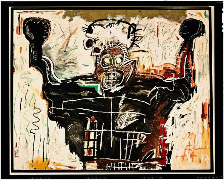 »Unavngivet (Bokser)« af Jean-Michel Basquiat gik for to mio. dollar mere end forventet. 