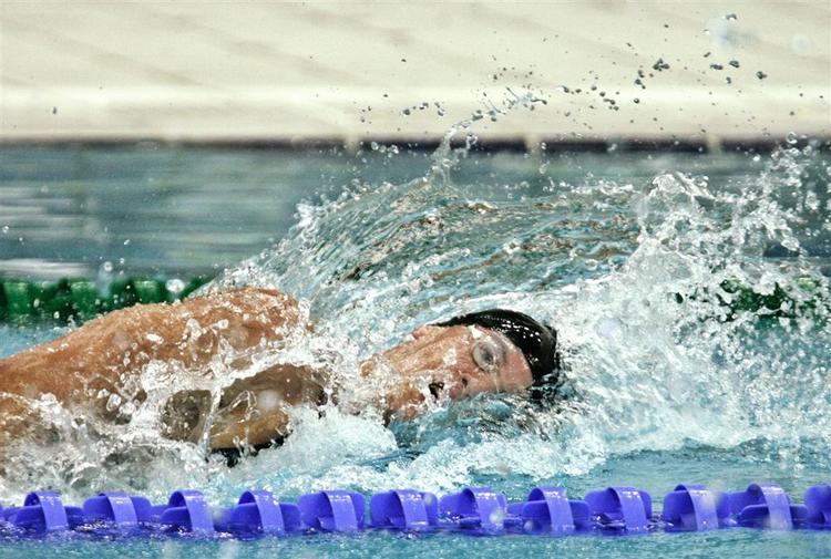 Mads Glæsner forbedrede sin egen nordiske rekord i 1.500 meter fri med seks sekunder. Arkivfoto. 