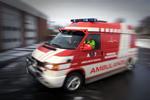 Afvist redder-elev håber på, at udannelserne af reddere kommer i gang igen. Arkivfoto af ambulance fra Roskilde Brandvæsen. 