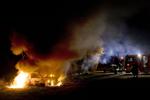 Natten gav igen genlyd af skud i dele af København. Og ved en rockerborg på Amager blev en bil sat i brand. 