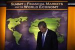 Det næste finanstopmøde holdes, efter at Barack Obama har overtaget den amerikanske præsidentpost efter Bush. 