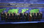 US Meltdown Summit Bush  Medvedev