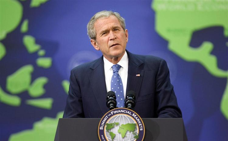 Bush mener, USA kunne komme ud i en Depression på niveau med 1930'ernes, hvis ikke G-20-landene var trådt til. 