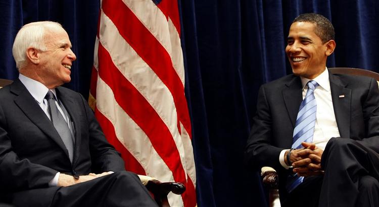 John McCain mødtes i dag med manden, der slog ham i kampen om at blive USA's næste præsident, Barack Obama i hans hovedkvarter i Chicago. 