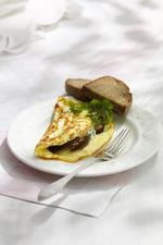 Omelet med pære 
