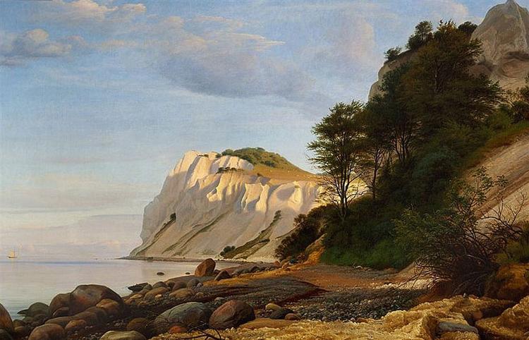 P.C. Skovgaards maleri 'Parti fra Møns Klint' fra 1852 har fået ny bopæl på Fuglsang Kunstmuseum på Lolland. 