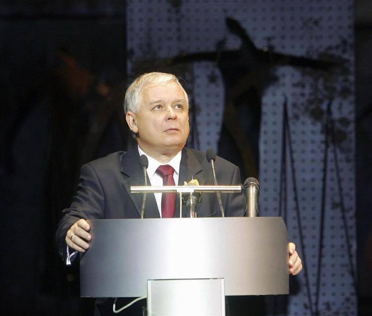 Polens præsident Lech Kaczynski glemmer nok ikke sit besøg i Georgien foreløbig. 