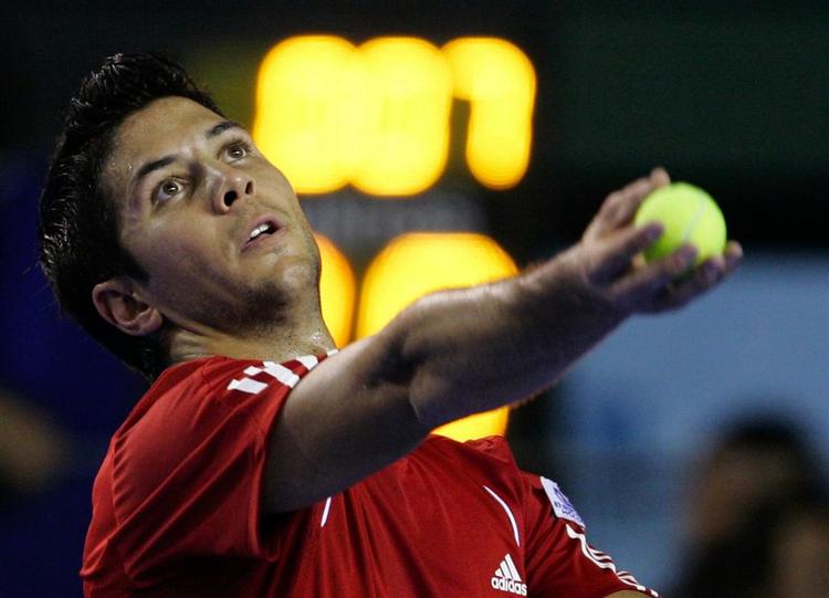 Fernando Verdasco var egentlig kun reserve, men kom ind og sikrede Spanien sejren. 