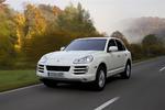 Ny gæst ved dieselstanderen: Porsche Cayenne, der kører med VW-diesel fra foråret. 