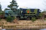 Fire nye fuldt pansrede MAN SX lastbiler er på vej til Afghanistan. 