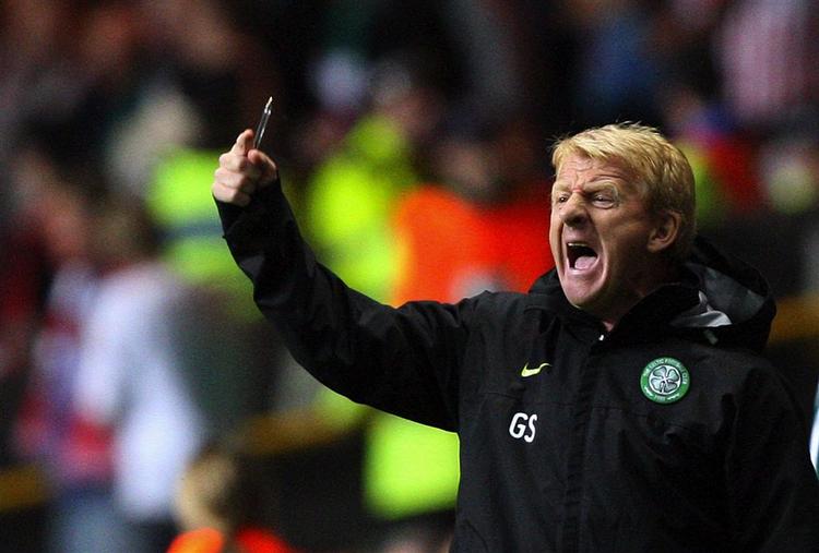 Gordon Strachan troede, at et mål mod AaB ville være nok til at sikre sejren. Han tog fejl. (Arkivfoto) 
