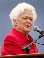 Barbara Bush er mor til USA's nuværende præsident, George W. Bush, og hustru til George Bush, der var præsident fra 1989 til 1993. 
