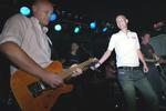 Hilmer Hassig (tv) og Jens Unmack under koncert på Rust i København. 