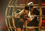 Britney optrådte to gange på europæisk TV i sidste uge. Heret tysk program i torsdags. Arkivfoto. 