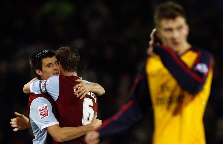Bendtner og resten af Arsenal kunne intet stille op over for Burnley. 