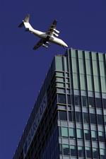 Et fly over Abu Dhabi hvorfra Stein Bagger tjekkede ud i lufthavnen i fredags. 