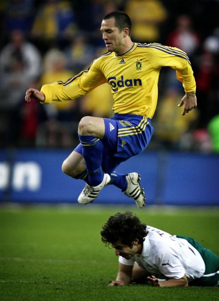 Martin Ericsson scorede 29 gange i 119 kampe for Brøndby. 