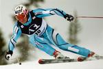 Mens World Cup Training Skiing