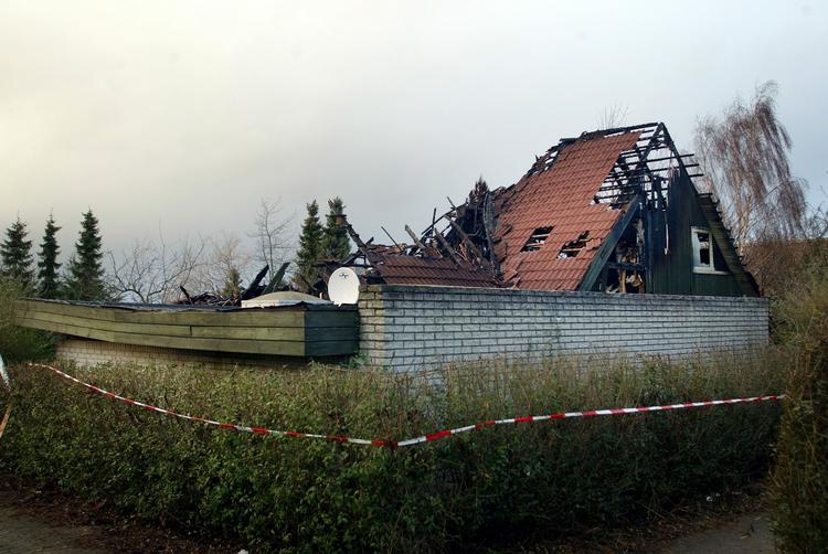 I dagene omkring nytår er risikoen for ildebrande statistisk set størst, fortæller Forsikringsoplysningen. Fotoet er fra en julebrand i Århus. 