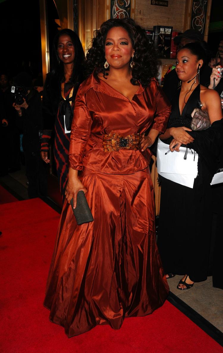 Oprah Winfrey til galla i New York 3. december i år. 