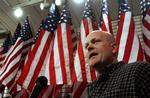 Joe 'The Plumber' Wurzelbacher var en af valgkampens helt store figurer. Her er han under en støtteshow for republikanerne (arkivfoto). 