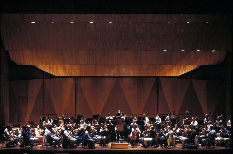 Træningstime for filharmonikerne i Berlin. 