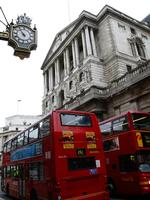 Manchester siger nej til bompengeforslag, der ville give mere kollektiv trafik som disse Londonbusser. 