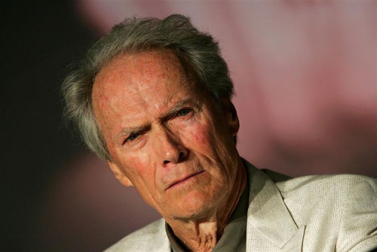 Clint Eastwood til pressemøde i Cannes i maj. 
