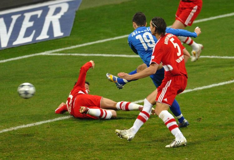69.000 så på, da Bundesliga-topscoreren Vedad Ibiševi? scorede for Hoffenheim mod Bayern München. (Arkivfoto) 