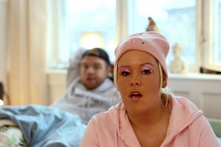 I 'Wulffs Magasin', som blev sendt på DR2 i foråret, spillede Linda P. den provokerende og rapkæftede Christel. Inspirationen hentet fra hende selv og teenageårene i Hvidovre. Foto: Social Club Productions/Jeppe Melchiorsen 