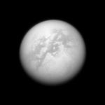 Saturns måne Titan - billede fra NASA 
